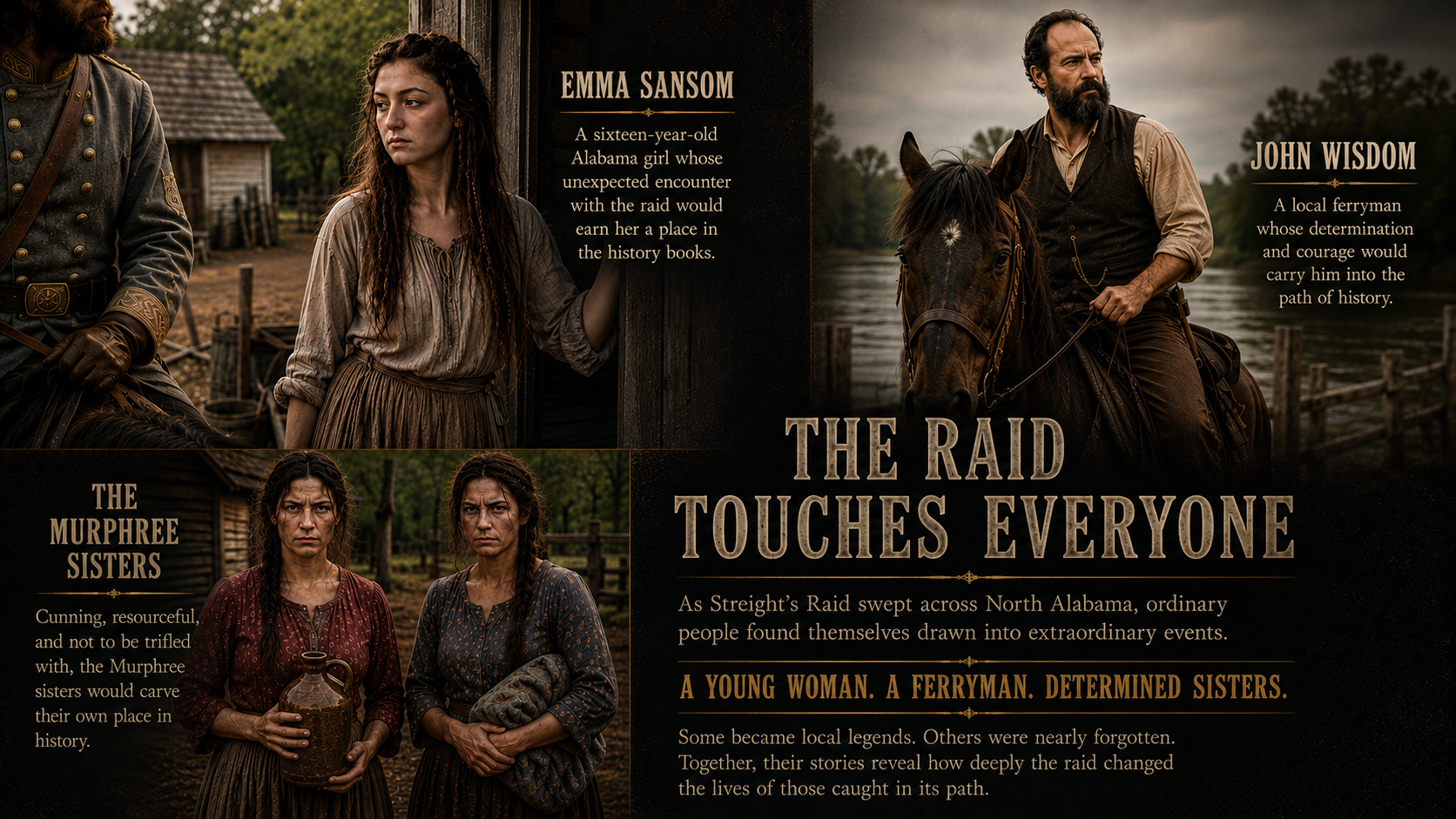 The Raid Touches Everyone — supporting characters